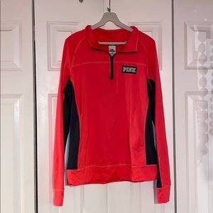 Victoria Secret pink half zip up